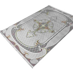 سجاد تركي بيونكلا BN102A رصاصي سماوي مقاس 50*80