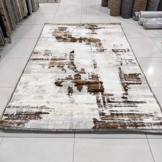 Turkish Venice carpet S023A brown color size 80*150