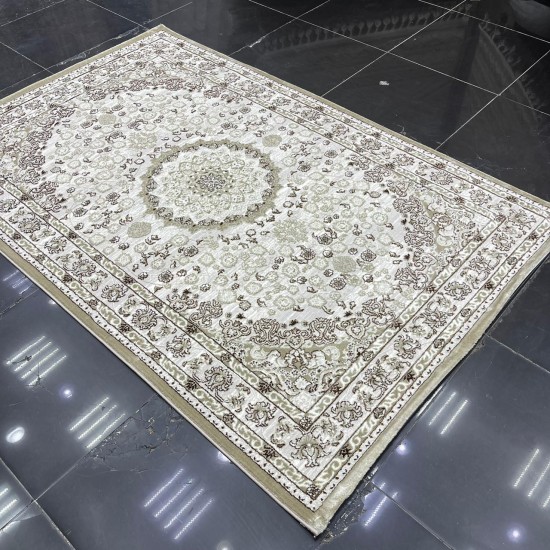 Turkish Venice carpet 5022A beige color size 80*150