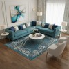 JANAN Turkish Modern Rugs S1014 blue size 80*150