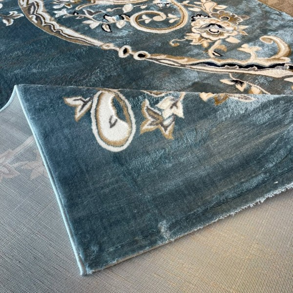 JANAN Turkish Modern Rugs S1014 blue size 80*150