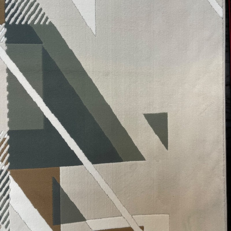 LAWUNING Turkish Designer Rugs A0058 cream COKEN size 100*100