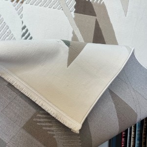 سجاد المصممين لونك تركي A0058 كريم غامق مقاس 300*400