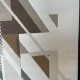 سجاد المصممين لونك تركي A0058 كريم غامق دائري مقاس 150*150