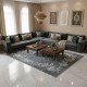 سجاد كلاسيك مالمو تركي S1019 رصاصي مقاس 100*200