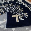 MALMO Turkish classic Rugs S1019 NAVY size 100*300