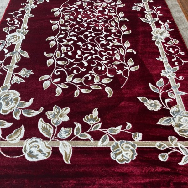 MALMO Turkish classic Rugs S1019 BURGUNDY size 200*300