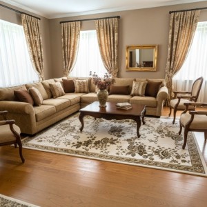 سجاد كلاسيك مالمو تركي S1020 كريم مقاس 80*150