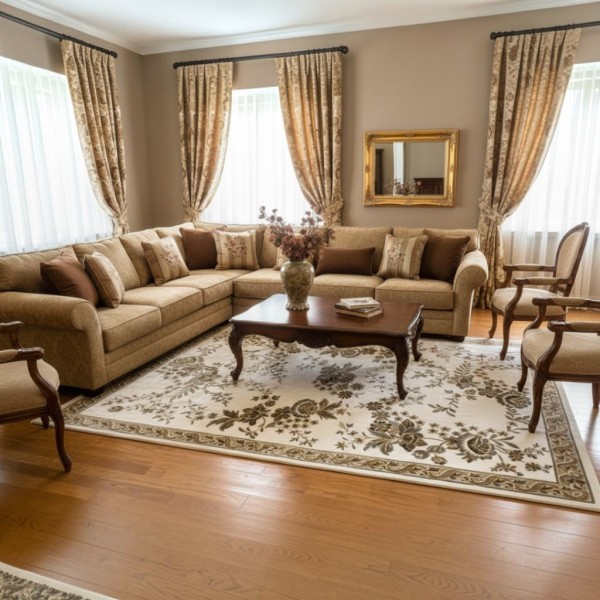MALMO Turkish classic Rugs S1020 CREAM size 80*150