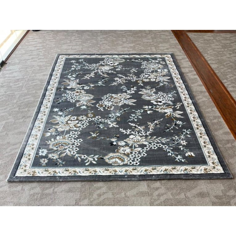 سجاد كلاسيك مالمو تركي S1020 رصاصي مقاس 150*220