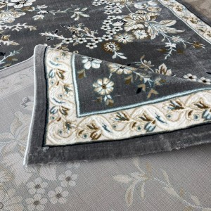 سجاد كلاسيك مالمو تركي S1020 رصاصي مقاس 300*400
