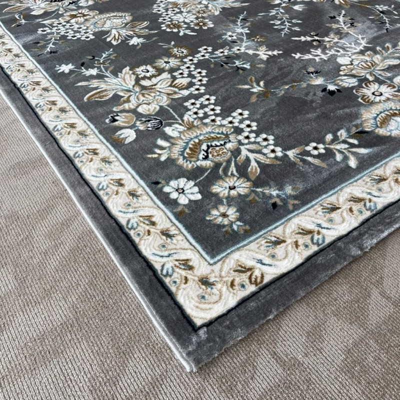 سجاد كلاسيك مالمو تركي S1020 رصاصي مقاس 300*400