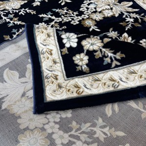 سجاد كلاسيك مالمو تركي S1020 كحلي مقاس 50*80