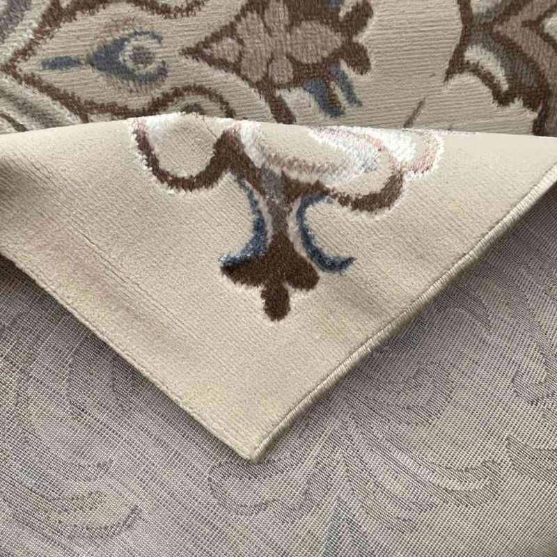 سجاد ميلسا تركي 5072A لون كابتشينو مقاس 80*150