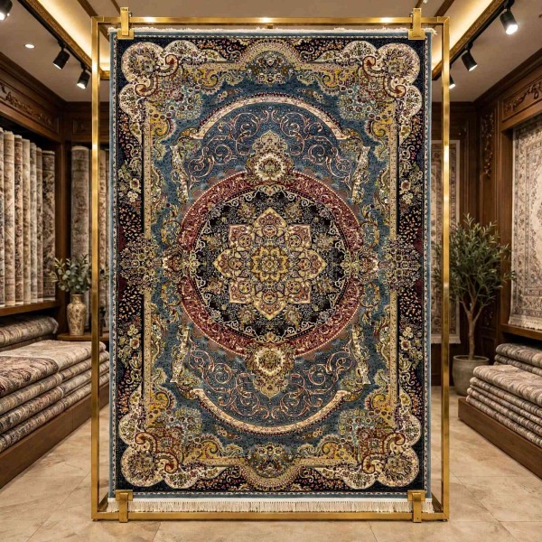 SUPER MILION Turkish Classic Rug ES12A blue Size 300*500