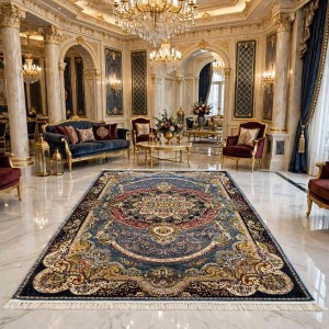 SUPER MILION Turkish Classic Rug ES12A blue Size 300*500