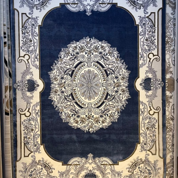 سجادة رازانا تركية 36262A سماوي مقاس 80*150