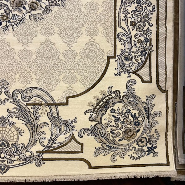 سجادة رازانا تركية 36262A كريم مقاس 250*350