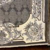 سجادة رازانا تركية 36262A رصاصي غامق مقاس 80*150