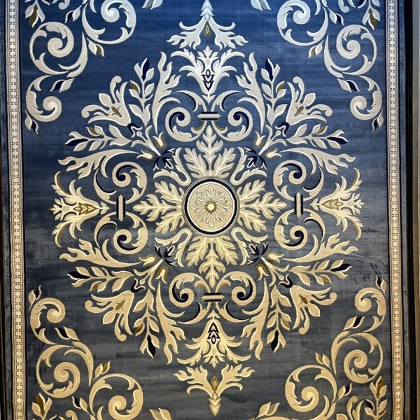 سجادة ريناس تركية 36262A سماوي مقاس 250*350