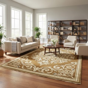 RINAS Turkish Carpet 36262A BROWN Size 50*80