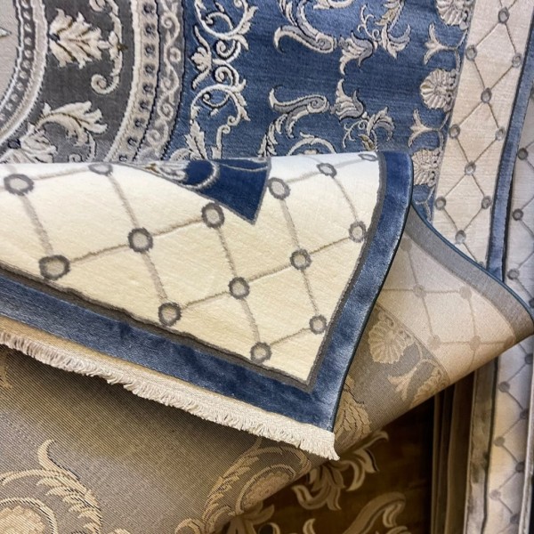 RINAS Turkish Carpet 41152A BLUE Size 250*350