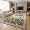 سجادة ريناس تركية 41152A بني مقاس 50*80
