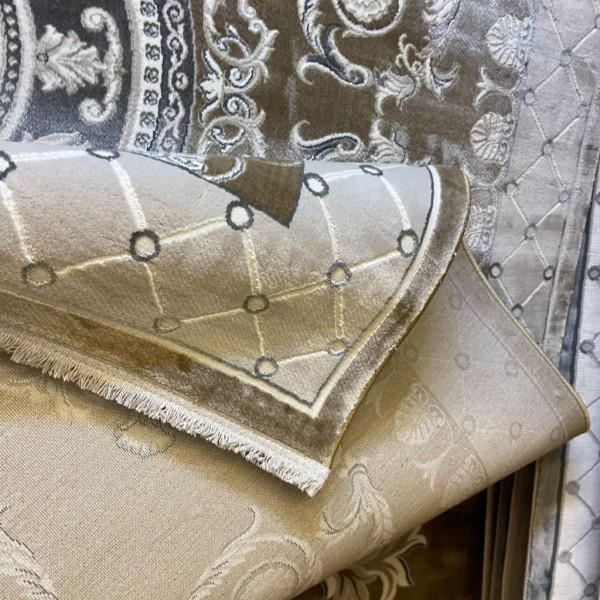 سجادة ريناس تركية 41152A بني مقاس 50*80