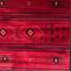 سجاد تركي بخارى سوبر افغاني 07381 احمر مقاس 400*500