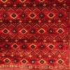 Turkish Bukhari Super Afghani Rug RFG4507 Red Size 100*200
