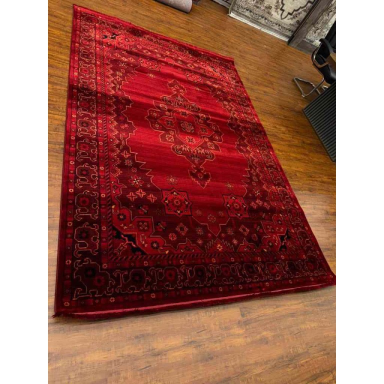 سجاد تركي بخارى سوبر افغاني RFG4512 احمر مقاس 200*300