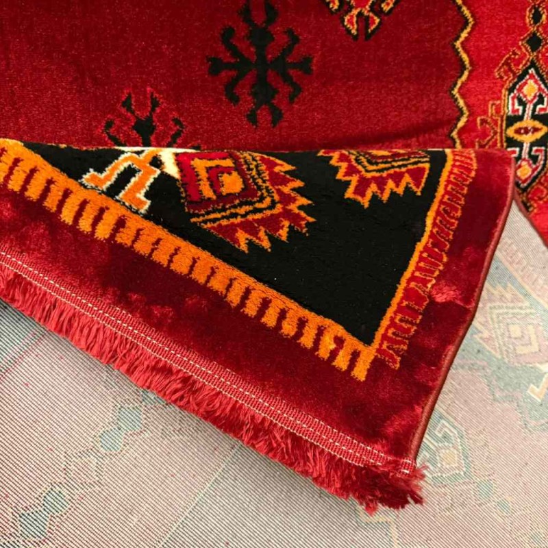 سجاد تركي بخارى سوبر افغاني RFG4520 احمر مقاس 400*500