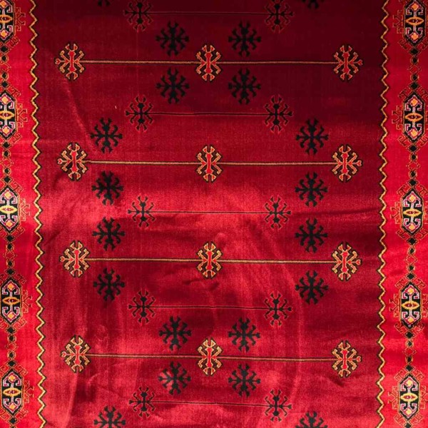 سجاد تركي بخارى سوبر افغاني RFG4520 احمر مقاس 80*150