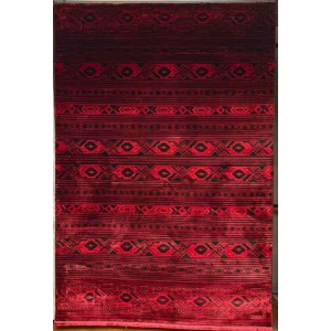 Turkish Bukhari Super Afghani Rug RFG4526 Red Size 400*600
