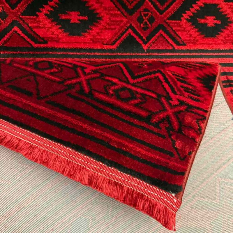 سجاد تركي بخارى سوبر افغاني RFG4526 احمر مقاس 200*300