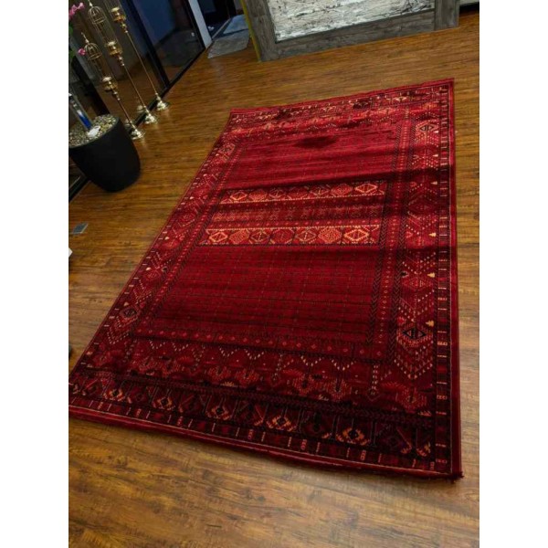 سجاد تركي بخارى سوبر افغاني RFG4539 احمر مقاس 80*150