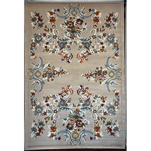Turkish Super German Carpet F498A Beige Size 80*150