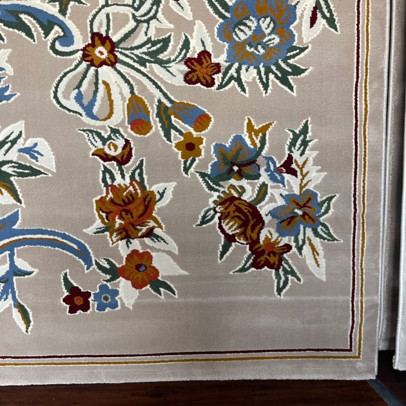 Turkish Super German Carpet F498A Beige Size 300*400