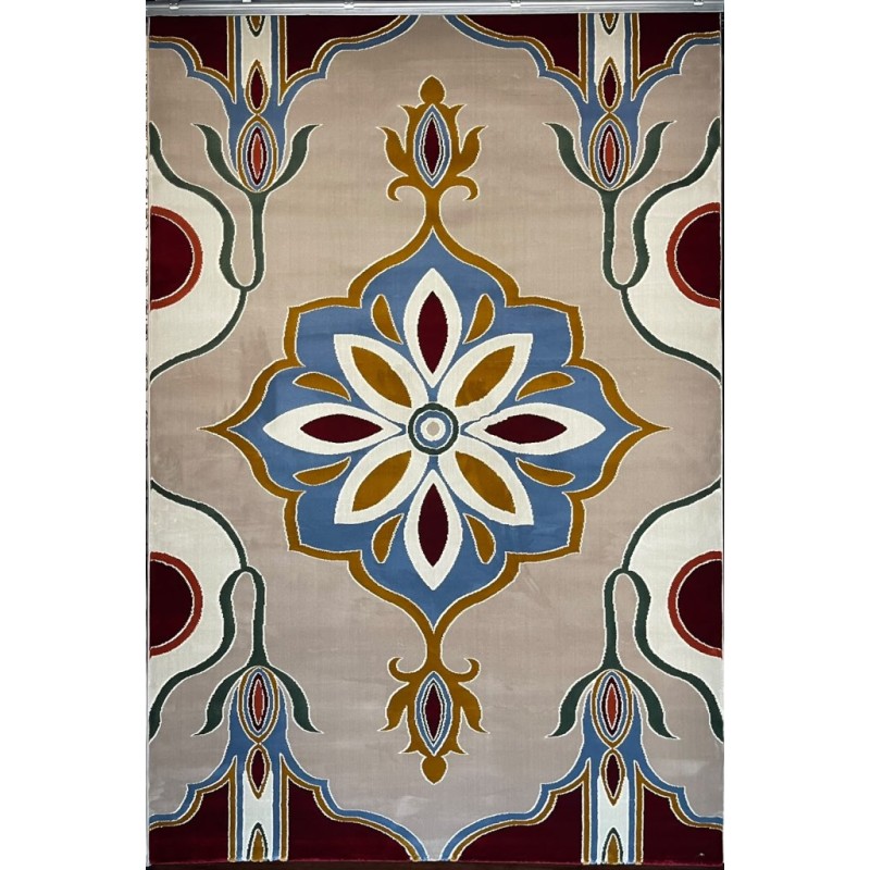 Turkish SUPER STAR Carpet F500A Beige Size 50*80