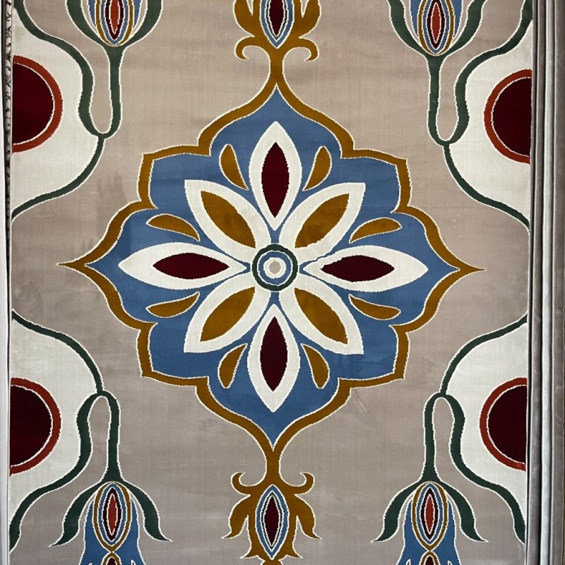 Turkish SUPER STAR Carpet F500A Beige Size 50*80