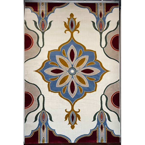 سجاد تركي سوبر ستار F500A كريم مقاس 200*300