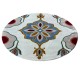 Turkish SUPER STAR Carpet F500A cream Round Size 200*200