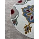 Turkish SUPER STAR Carpet F500A cream Round Size 200*200