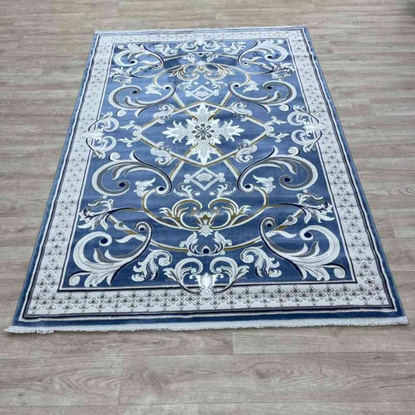 Taj Iranian Turkish Engraving Oriental Rug 36023A Beige Size 400x500