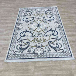 سجاد شرقي تاج نقش ايراني تركي 36023A رصاصي فاتح مقاس  250*350