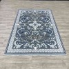 سجاد شرقي تاج نقش ايراني تركي 36023A رصاصي مقاس 300*400