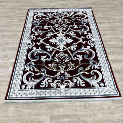 سجاد شرقي تاج نقش ايراني تركي 36023A احمر مقاس 250*350