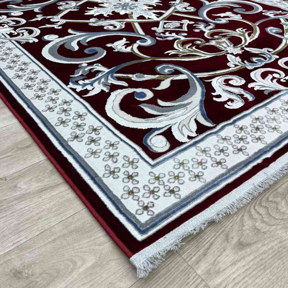 سجاد شرقي تاج نقش ايراني تركي 36023A احمر مقاس 250*350