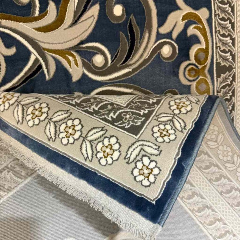 سجاد تركي تاج 8 38318A سماوي مقاس 400*600