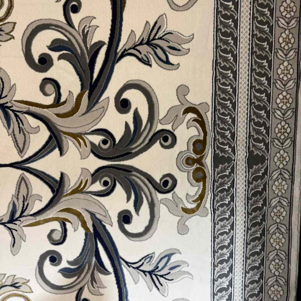 سجاد تركي تاج 8 38318A كريم مقاس 400*600